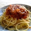 やっこやこ's cooksnap of when they made 超簡単☆おいしい！！我が家のミートソース・スパゲティ♪.
