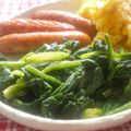 にゃぁくん's cooksnap of when they made 青菜炒め☆ピリ辛.