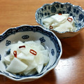 まぁじ's cooksnap of when they made ∮ ほんだしで✰彡大根の浅漬け風 ∮.