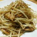 チョウロウ's cooksnap of when they made もやしメンマの塩オイスターペッパー炒め.
