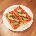 pe_summer☆'s cooksnap of when they made おやつにも♪油揚げピザ.