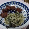 いちごうさぎ❤'s cooksnap of when they made ほうれん草のクリームパスタ.