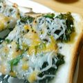 ミイシ's cooksnap of when they made 朝食に簡単♪香ばしじゃこマヨチートースト.