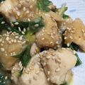 yuukaokd's cooksnap of when they made 鶏肉のねぎみそ炒め.