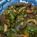 きょんこ87's cooksnap of when they made こんにゃくとピーマンのにんにく醤油炒め.