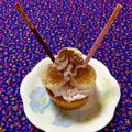 ふたごゆき's cooksnap of when they made 炙りバナナ×ポッキーのミニ蒸しパンケーキ.