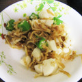 クックTW1J61☆'s cooksnap of when they made 長芋とオクラのおかか和え.
