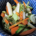 クックTW1J61☆'s cooksnap of when they made セロリと長芋の浅漬け.