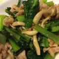 かなぴょー's cooksnap of when they made 豚肉と小松菜の柚子胡椒ポン酢炒め.