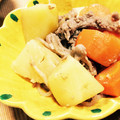 クックBD80KF☆'s cooksnap of when they made 簡単肉じゃが　豚肉編.