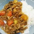ハッピィ0730's cooksnap of when they made いつものカレーひと手間♡柿Curry♡.