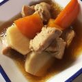 ☆mew☆'s cooksnap of when they made 圧力鍋で☆里芋と鶏肉の煮物.