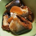むっぱん's cooksnap of when they made 圧力鍋で秋刀魚の生姜煮.