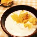 yuu210's cooksnap of when they made ♡りんごヨーグルト♡.