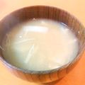 リらっくま's cooksnap of when they made 里芋エノキ汁（なめこ汁風）.