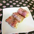 龍青空ママ's cooksnap of when they made 柿とチーズのベーコン巻き.