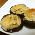 chou*'s cooksnap of when they made 軸まで食べます★しいたけのチーズ焼き.