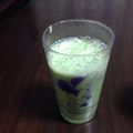 黒ごま☆きなこ's cooksnap of when they made 朝食にも☆小松菜とバナナのジュース.