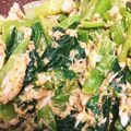 しみあお's cooksnap of when they made 小松菜とツナのマスタードあえ.