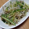 えむねこ⭐'s cooksnap of when they made きゅうりともやしのサッパリ胡麻和え.