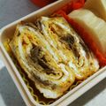 akilondon's cooksnap of when they made きんぴらごぼう入り卵焼き.