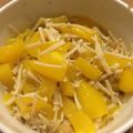 たいこたたきまま's cooksnap of when they made 簡単前菜！ パプリカとえのきのマリネ.
