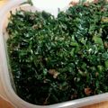 ととろママ's cooksnap of when they made 人参葉とわかめのふりかけ.