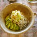 violets's cooksnap of when they made サッパリ♡釜揚げシラスのみぞれ丼！.