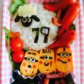 きなあず☆'s cooksnap of when they made キャラ弁☆ミックスキャラ弁.