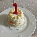 。ありんこ。's cooksnap of when they made 1歳のバースデーケーキ.