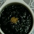 ma___111's cooksnap of when they made 即席焼き海苔スープ.