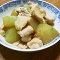 あこまる55's cooksnap of when they made はやとうりと鶏肉の煮物.