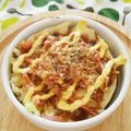 あーもこ's cooksnap of when they made ココットカマン de お好み焼き.