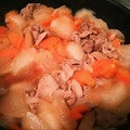 りぷ☆ミ's cooksnap of when they made 簡単☆時短☆そぎ大根と豚肉の煮物.