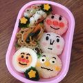 minch＊＊'s cooksnap of when they made ＊キャラ弁＊ゆでたまごDEアンパンマン★.