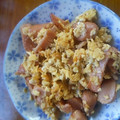 るるそら's cooksnap of when they made ウインナーと卵のカレー炒め.