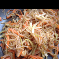 クックLDQND0☆'s cooksnap of when they made しらたき入り大根とにんじんの皮のきんぴら.