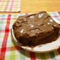 komutatata's cooksnap of when they made *豆腐のチョコクリームデザート*.