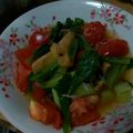 クックYKLSJF☆'s cooksnap of when they made カルシウム豊富♪小松菜とトマトの煮浸し.