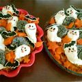 居眠り姫愛's cooksnap of when they made ★キャラ弁☆ポテトのおばけ††　*Ym*.