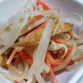 melon75's cooksnap of when they made 水菜・もやし・かにかまの梅ポン酢サラダ.