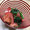 ぴっぴ2's cooksnap of when they made ほうれん草とトマトの中華和え.