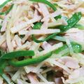Jyohana's cooksnap of when they made 千切りじゃがいも炒め.