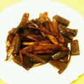おせんべ☆'s cooksnap of when they made **牛蒡とこんにゃくのお惣菜**.