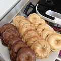 kinako10's cooksnap of when they made ビタントニオでおとうふときなこのドーナツ.