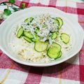 Kαi＊MαMα's cooksnap of when they made パリパリきゅうりのしらす丼.