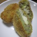 XIAH☆AISU's cooksnap of when they made とろーり♡さつまいものチーズコロッケ♡.