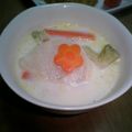 haya's dog's cooksnap of when they made お手軽 蕪のミルクスープ♪.
