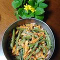 ラベンダーちゃん's cooksnap of when they made 柿の産地から♪柿とインゲンのツナサラダ.