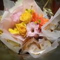 からめ's cooksnap of when they made 母の日に♪クレープ花束.